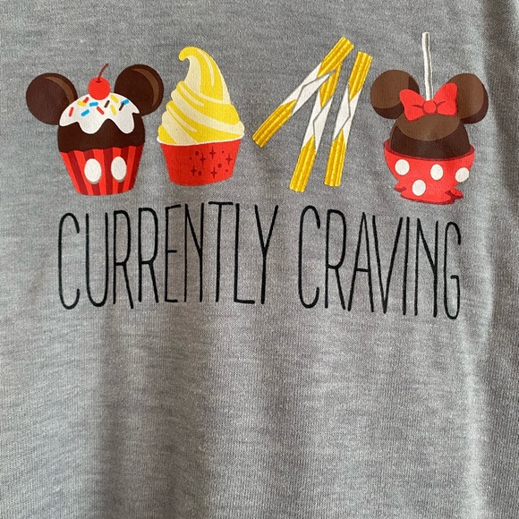 Disney Snacks “Currently Craving” hooded sweatshirt, M - Picture 5 of 5